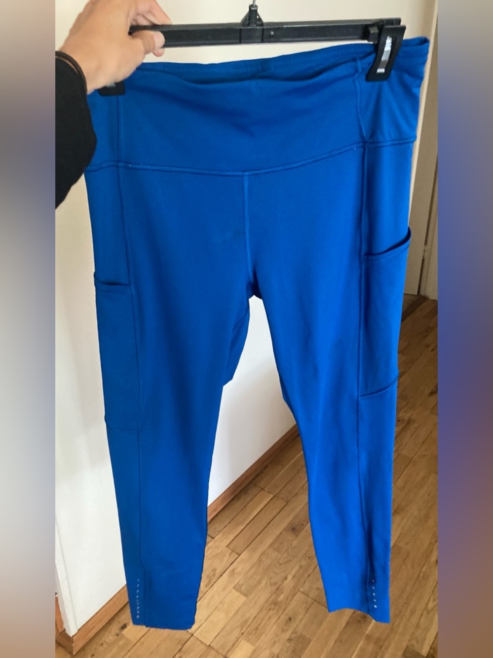 Lululemon Royal Blue Fast and Free High Rise Leggings Size 10 - Picture 7 of 13